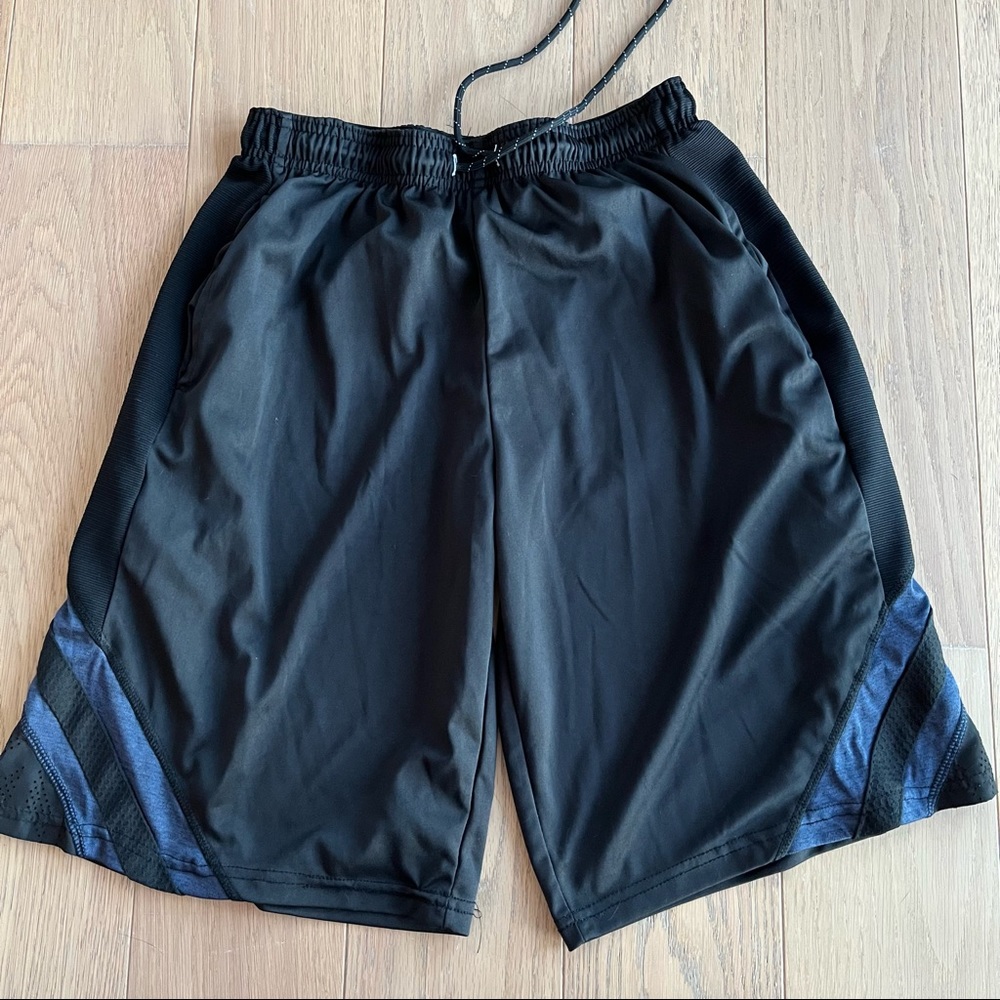 Mens Black Athletic Shorts